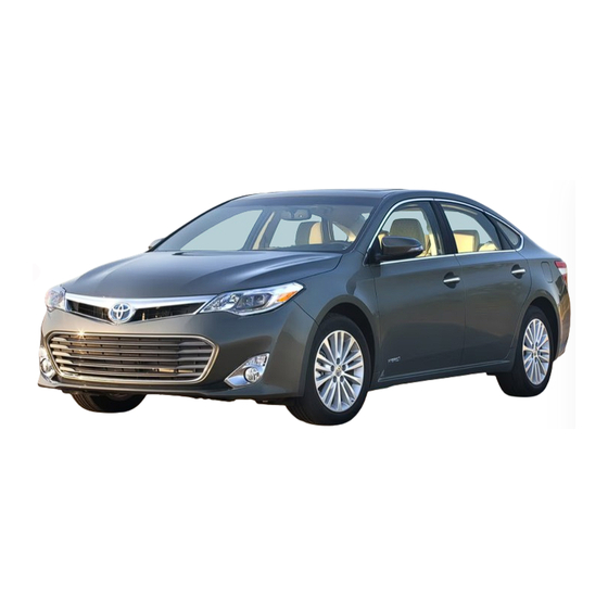 Toyota Avalon 2013 Brochure & Specs