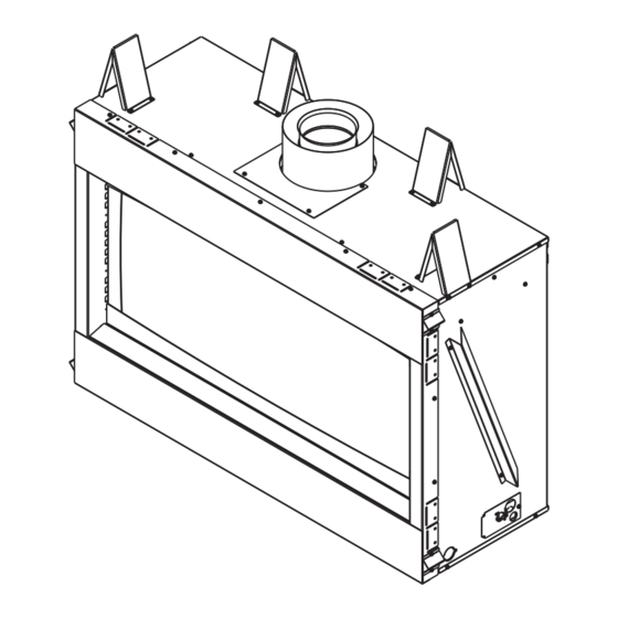 Monessen Hearth WDV Wideview WDV500 Installation And Operating Instructions Manual