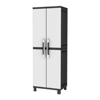 Keter TALL UTILITY CABINET Assembly Instructions Manual
