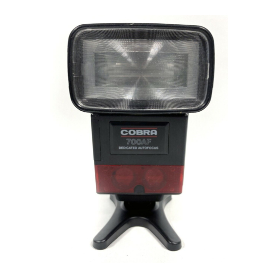 Cobra 700AF Instruction Book