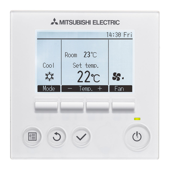 Mitsubishi Electric Mr.Slim PAR-40MAA Manual
