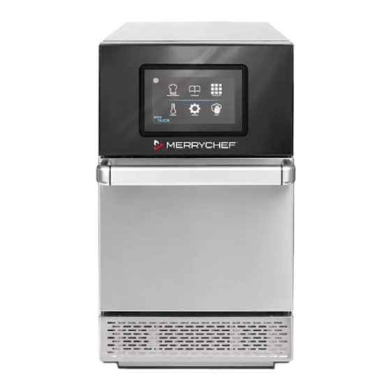 Welbilt Merrychef conneX Quick Start Manual