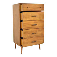 West Elm Mid century 5 drws dresser Assembly Instructions