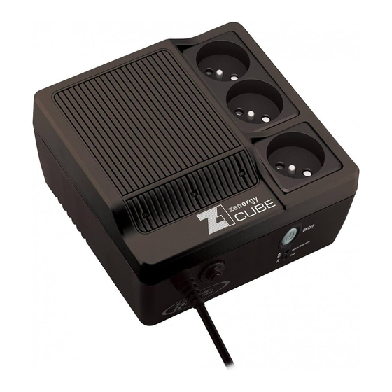 INFOSEC Z1 Zenergy Cube 400 VA User Manual