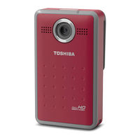 Toshiba Clip Camcorder - Red User Manual