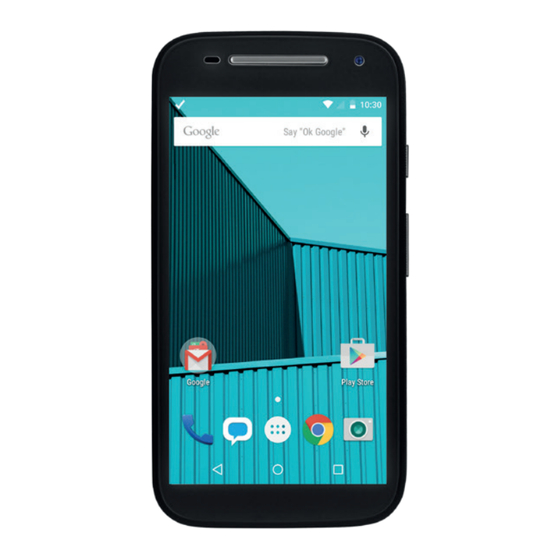 Motorola moto e Quick Start Manual