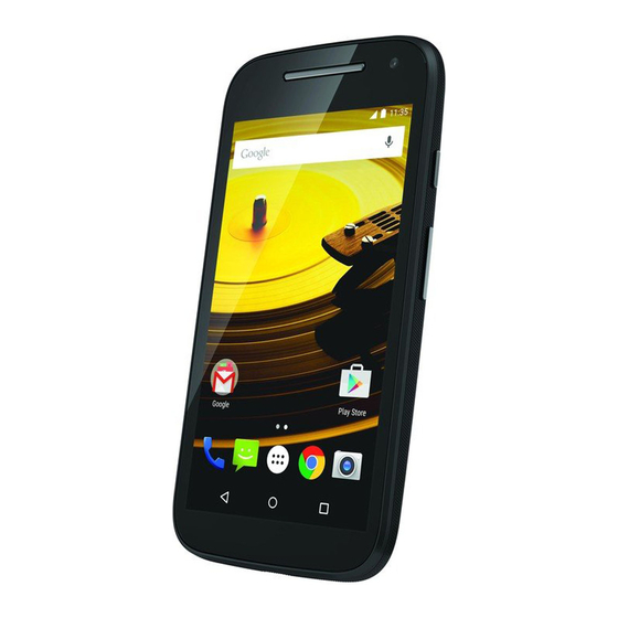 Motorola Moto E Let's Get Started