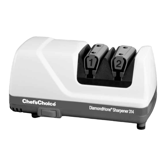 Chef'sChoice DiamondHone 314 Instructions Manual