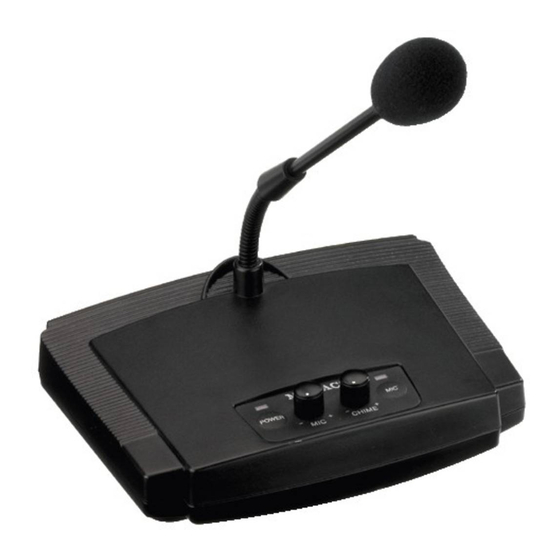 Monacor ECM-450 Instruction Manual