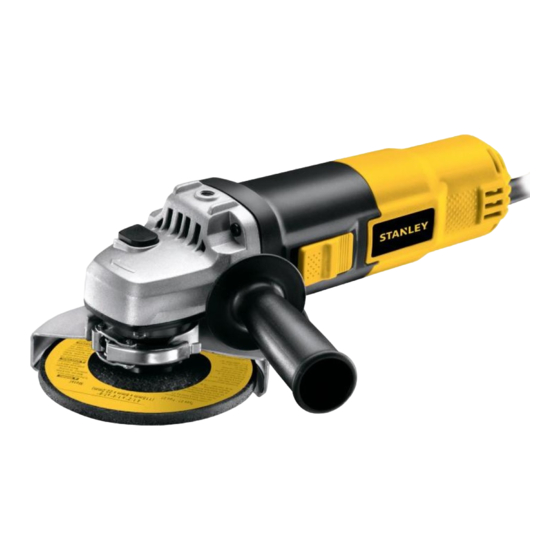 Stanley STGS1125 Manual