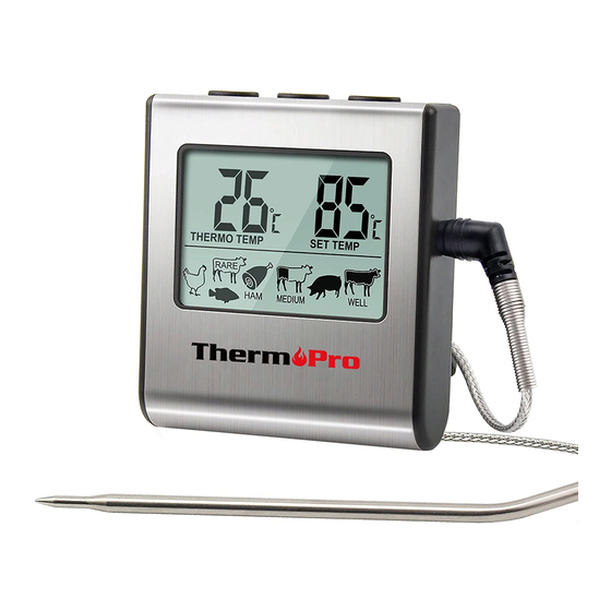 THERM PRO TP-16 Quick Start Manual