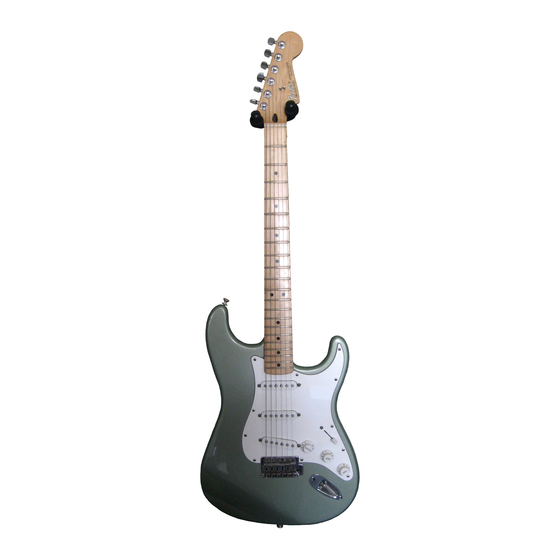 Fender Stratocaster User Manual