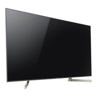 Sony BRAVIA KD-49X9000F Reference Manual