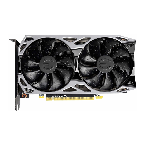 EVGA GeForce RTX 2060 KO Gaming User Manual