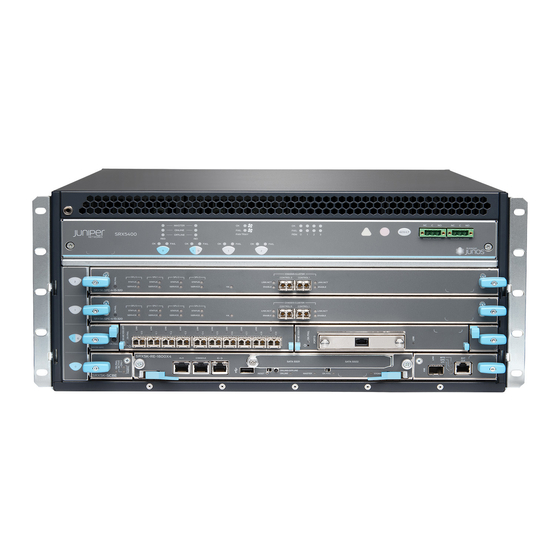 Juniper SRX5400 Reference