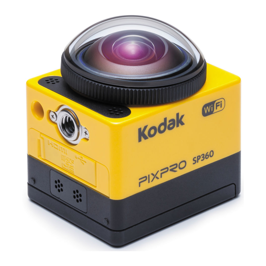 Kodak PIXPRO SP360 Manual