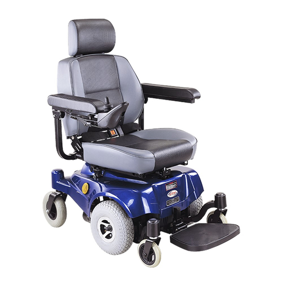 User Manuals: CTM HS-2800 Compact Power Chair