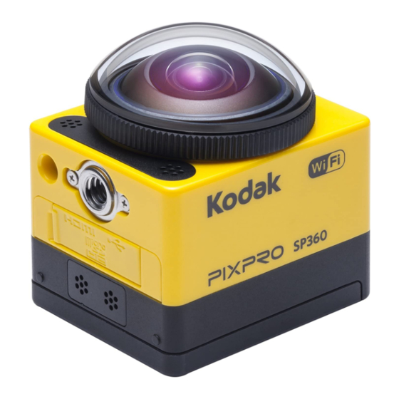 Kodak PIXPRO SP360 Manuals