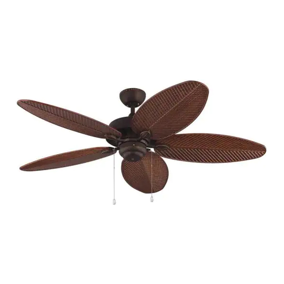 Monte Carlo Fan Company 5CU52XX Series Instructions Manual