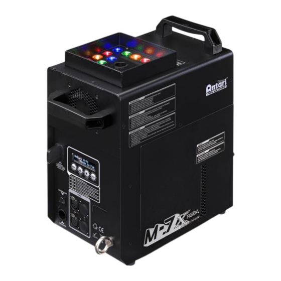 Antari M-7X User Manual