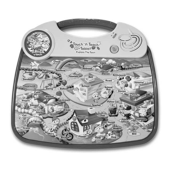 VTech Touch 'n Teach Table User Manual