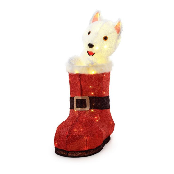 Home Accents Holiday TY419-1714 Assembly Instructions