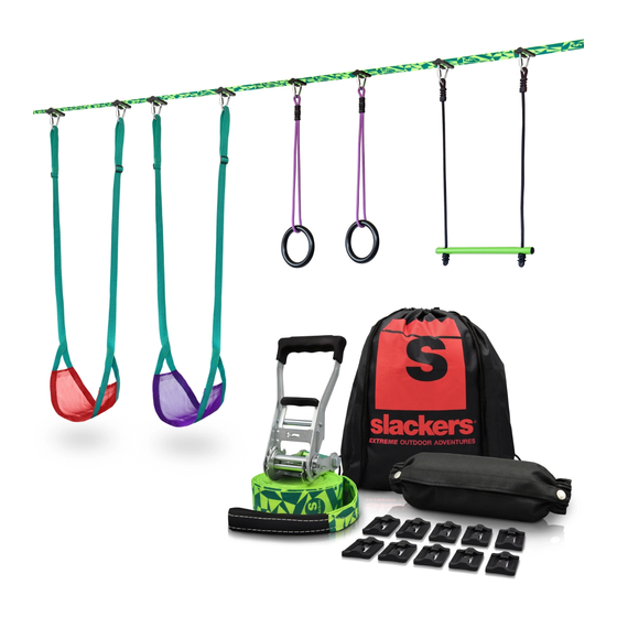 b4Adventure Slackers NINJA SWING LINE DELUXE Manual