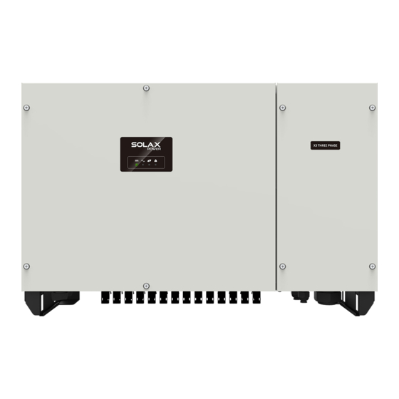 SolaX Power X3-Series User Manual