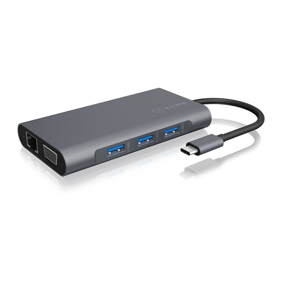 Icy Box IB-DK4040-CPD User Manual