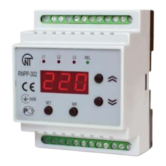 Novatek-electro RNPP-302 Operating Manual