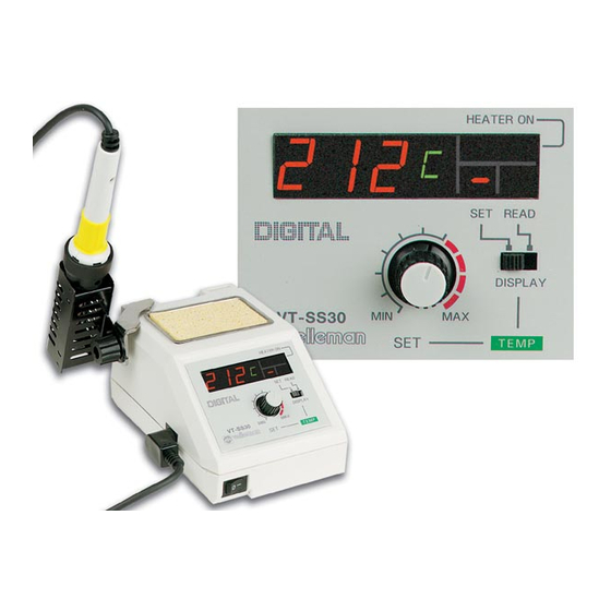 Velleman VTSS20 User Manual