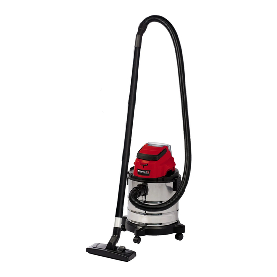 EINHELL TC-VC 18/20 Li S-Solo Original Operating Instructions