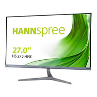 HANNspree HS275HFB User Manual