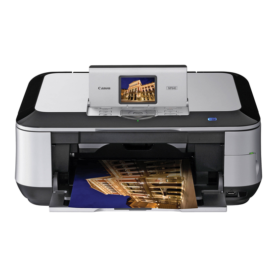 Canon MP640 - PIXMA Color Inkjet Parts Catalog