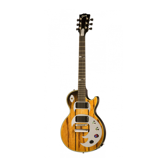 Gibson Dusk Tiger Quick Start Manual