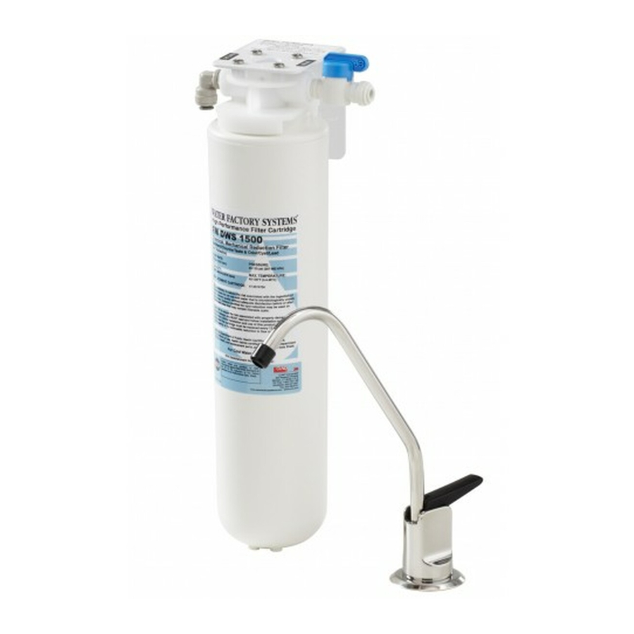Cuno FM DWS 1500 Specification Sheet