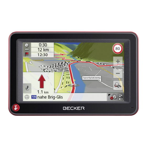 Becker Active 43 Series Operating Instructions Manual
