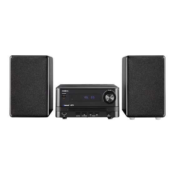 Insignia NS-SH513 Manual D'installation Rapide