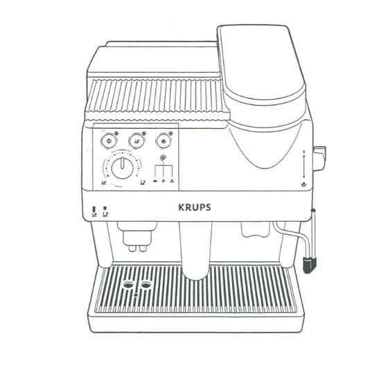 Krups PALATINO Instructions For Use Manual