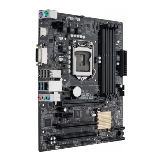 Asus H110M2 D3 User Manual
