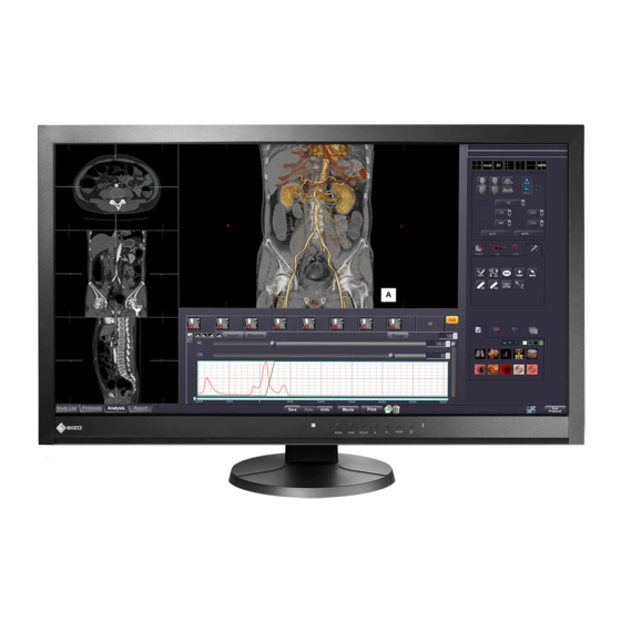 Eizo RadiForce MX270W Instructions For Use Manual