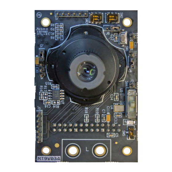 ON Semiconductor MT9TV034C12STCH-GEVB User Manual