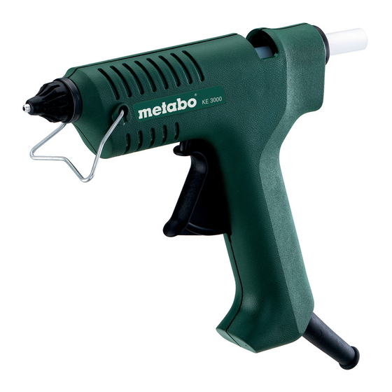 Metabo KE 3000 Original Instructions Manual