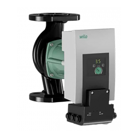 Wilo Yonos MAXO Installation And Operating Instructions Manual