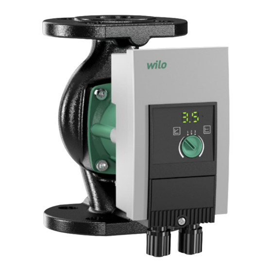 Wilo Yonos MAXO Installation And Operating Instructions Manual