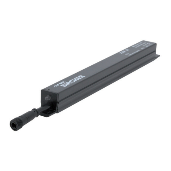 Bircher XRF-TI Quick User Manual