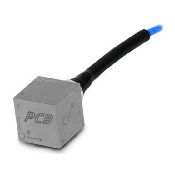 PCB Piezotronics 356B10/NC Installation And Operating Manual