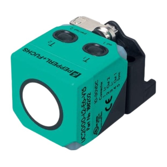 Pepperl+Fuchs UC2000-L2-E6-V15 Manual