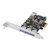 Siig DP USB 3.0 4-Port PCIe i/e VL Installation Manual