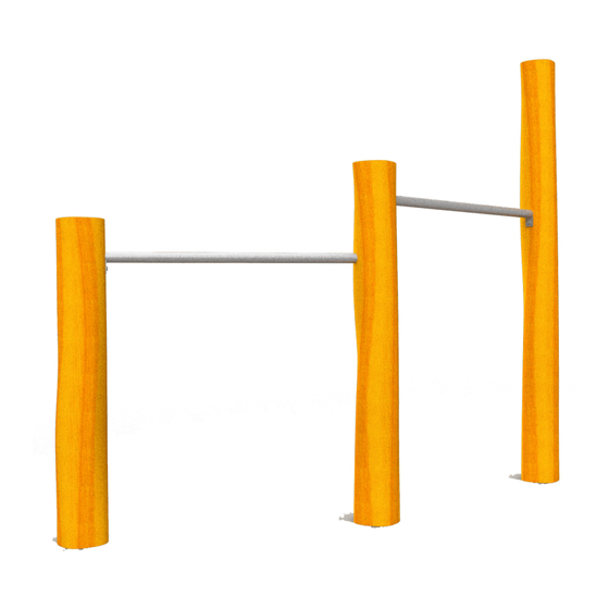 BOERPLAY Tumble bars Duo H1.10-0.90 Manual